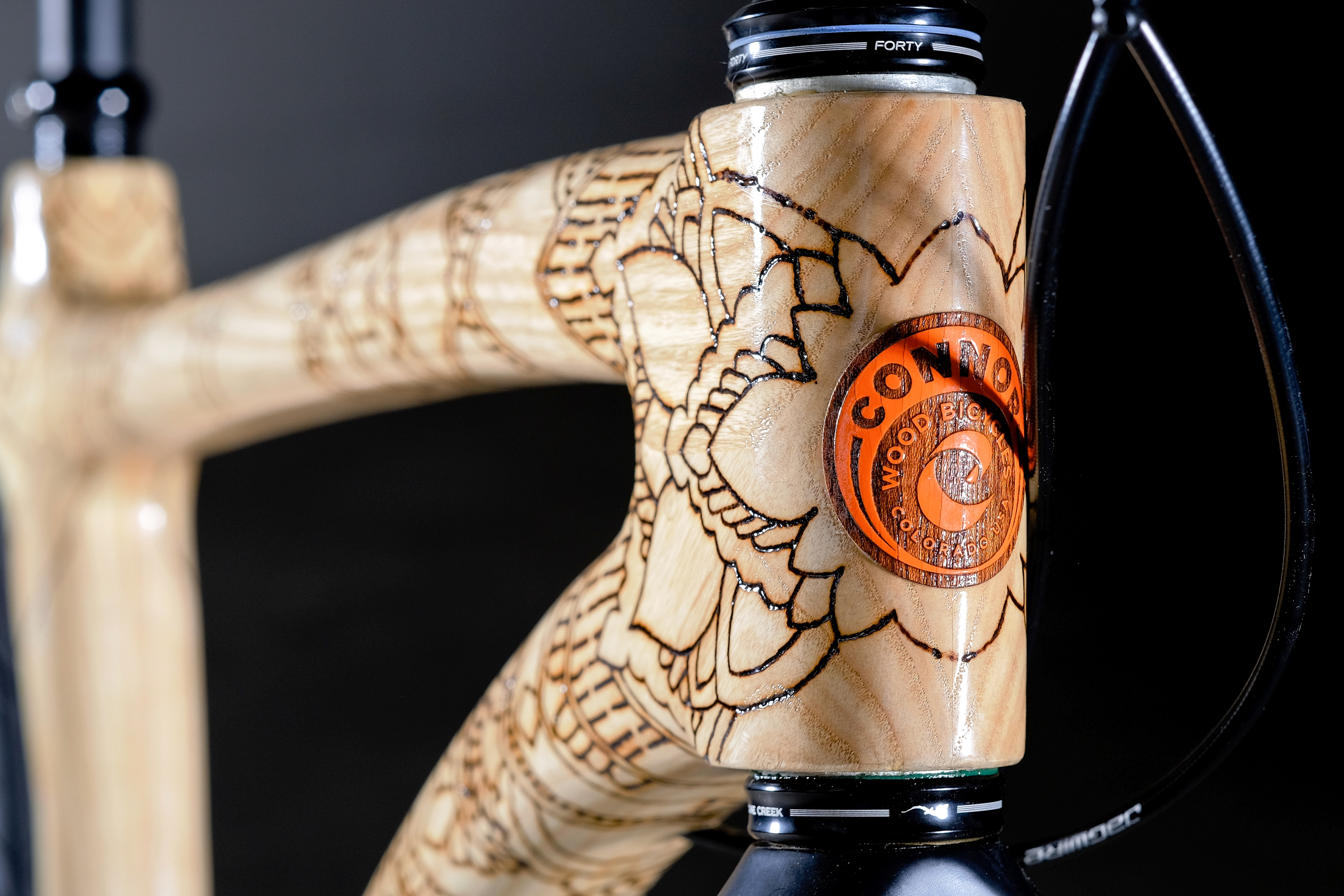 Connor Wood headbadge